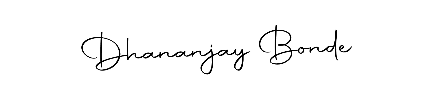 You should practise on your own different ways (Autography-DOLnW) to write your name (Dhananjay Bonde) in signature. don't let someone else do it for you. Dhananjay Bonde signature style 10 images and pictures png