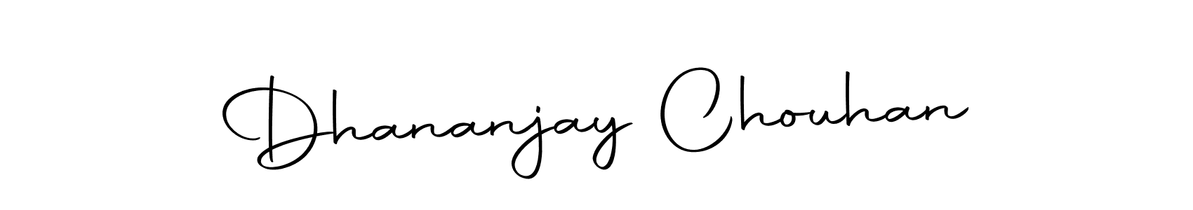 Also we have Dhananjay Chouhan name is the best signature style. Create professional handwritten signature collection using Autography-DOLnW autograph style. Dhananjay Chouhan signature style 10 images and pictures png
