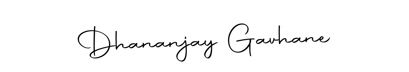 Dhananjay Gavhane stylish signature style. Best Handwritten Sign (Autography-DOLnW) for my name. Handwritten Signature Collection Ideas for my name Dhananjay Gavhane. Dhananjay Gavhane signature style 10 images and pictures png