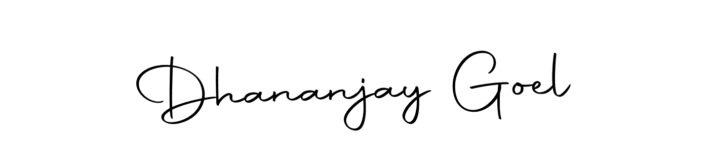 Also we have Dhananjay Goel name is the best signature style. Create professional handwritten signature collection using Autography-DOLnW autograph style. Dhananjay Goel signature style 10 images and pictures png