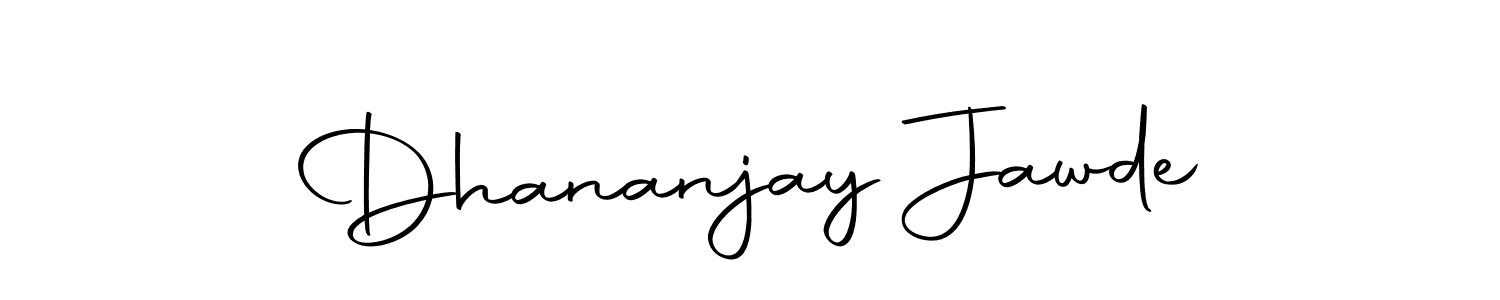 Make a beautiful signature design for name Dhananjay Jawde. Use this online signature maker to create a handwritten signature for free. Dhananjay Jawde signature style 10 images and pictures png