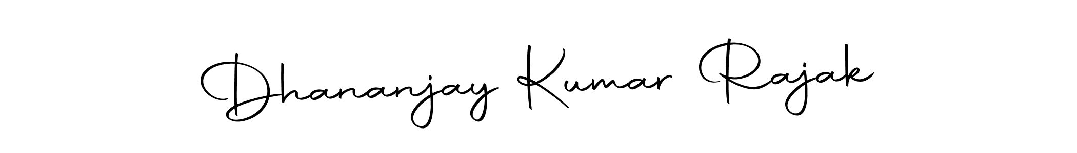 How to make Dhananjay Kumar Rajak signature? Autography-DOLnW is a professional autograph style. Create handwritten signature for Dhananjay Kumar Rajak name. Dhananjay Kumar Rajak signature style 10 images and pictures png