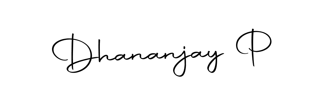 This is the best signature style for the Dhananjay P name. Also you like these signature font (Autography-DOLnW). Mix name signature. Dhananjay P signature style 10 images and pictures png