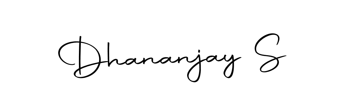 How to Draw Dhananjay S signature style? Autography-DOLnW is a latest design signature styles for name Dhananjay S. Dhananjay S signature style 10 images and pictures png