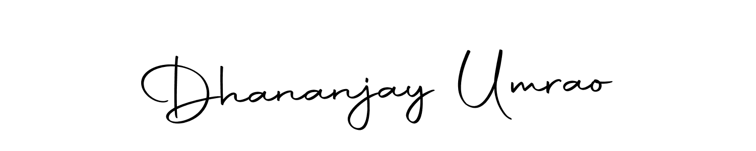 How to make Dhananjay Umrao signature? Autography-DOLnW is a professional autograph style. Create handwritten signature for Dhananjay Umrao name. Dhananjay Umrao signature style 10 images and pictures png