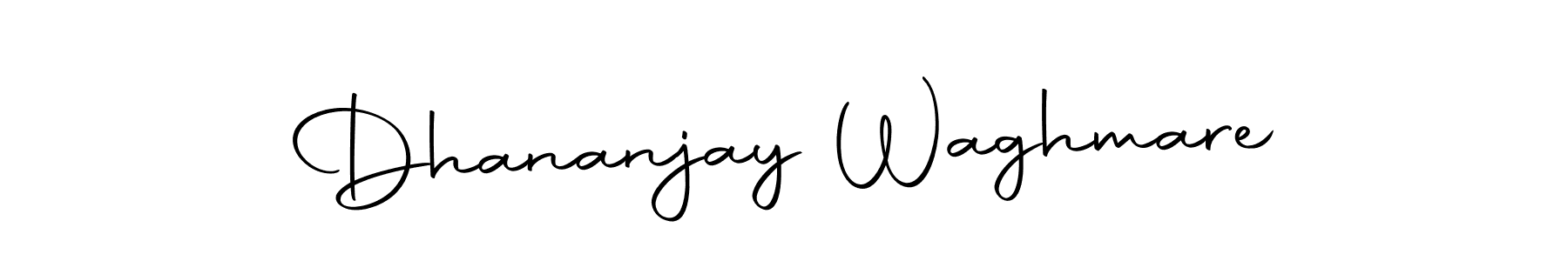 Create a beautiful signature design for name Dhananjay Waghmare. With this signature (Autography-DOLnW) fonts, you can make a handwritten signature for free. Dhananjay Waghmare signature style 10 images and pictures png