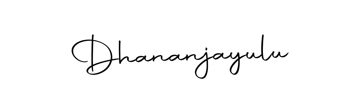 Also we have Dhananjayulu name is the best signature style. Create professional handwritten signature collection using Autography-DOLnW autograph style. Dhananjayulu signature style 10 images and pictures png