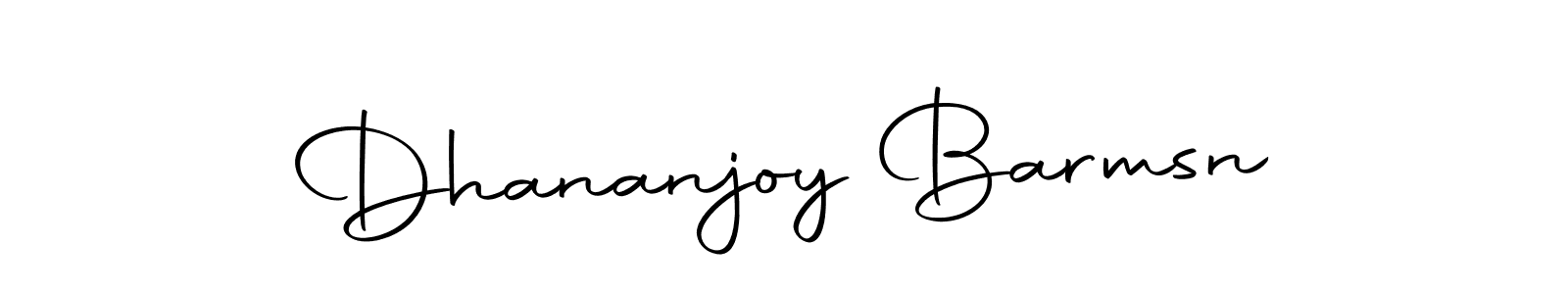 Make a beautiful signature design for name Dhananjoy Barmsn. With this signature (Autography-DOLnW) style, you can create a handwritten signature for free. Dhananjoy Barmsn signature style 10 images and pictures png