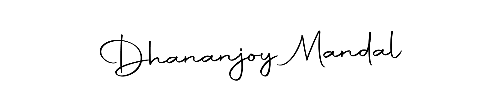 Make a beautiful signature design for name Dhananjoy Mandal. With this signature (Autography-DOLnW) style, you can create a handwritten signature for free. Dhananjoy Mandal signature style 10 images and pictures png
