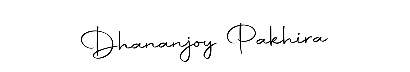 The best way (Autography-DOLnW) to make a short signature is to pick only two or three words in your name. The name Dhananjoy Pakhira include a total of six letters. For converting this name. Dhananjoy Pakhira signature style 10 images and pictures png