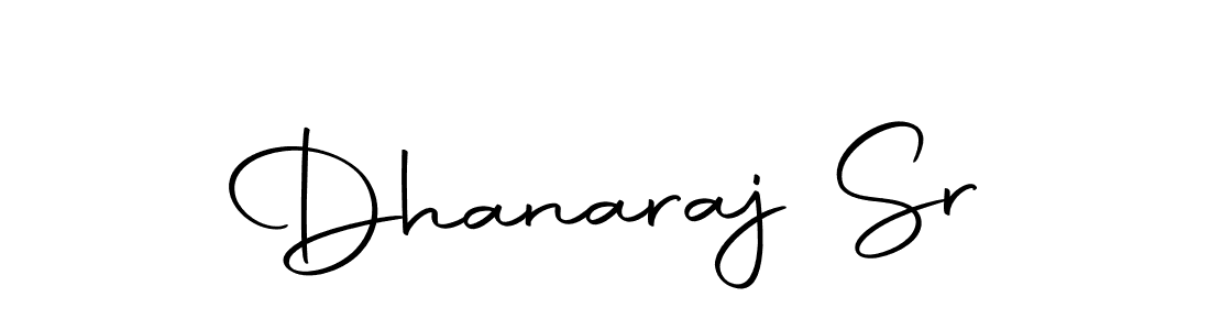 Design your own signature with our free online signature maker. With this signature software, you can create a handwritten (Autography-DOLnW) signature for name Dhanaraj Sr. Dhanaraj Sr signature style 10 images and pictures png