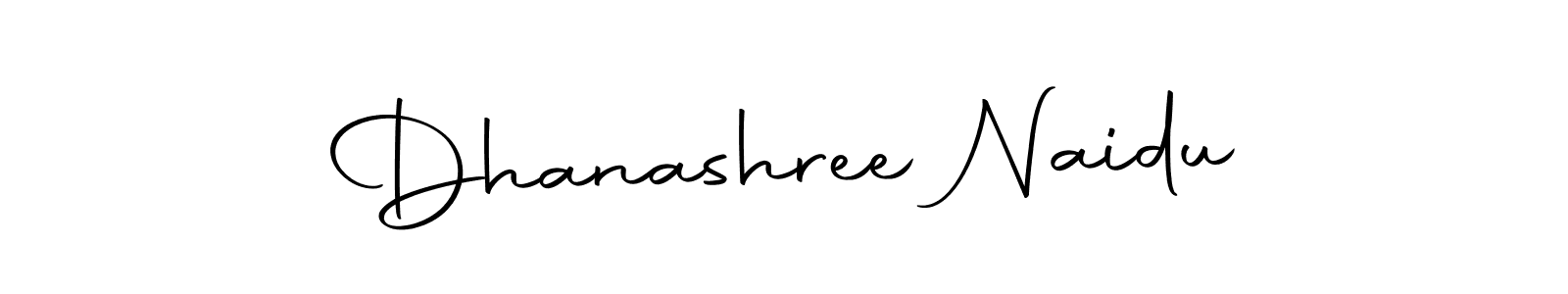 Also we have Dhanashree Naidu name is the best signature style. Create professional handwritten signature collection using Autography-DOLnW autograph style. Dhanashree Naidu signature style 10 images and pictures png