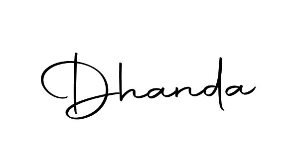 The best way (Autography-DOLnW) to make a short signature is to pick only two or three words in your name. The name Dhanda include a total of six letters. For converting this name. Dhanda signature style 10 images and pictures png