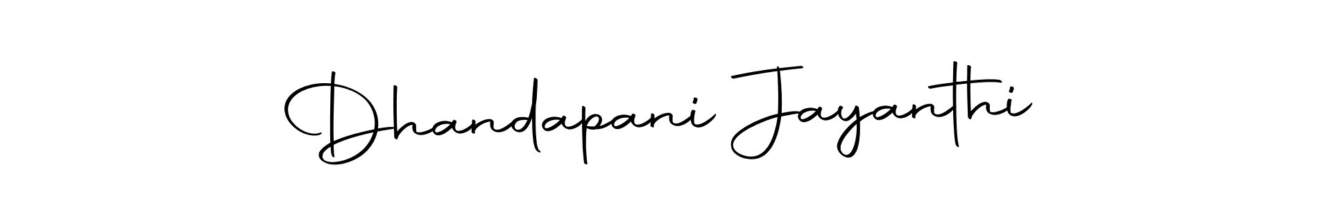 if you are searching for the best signature style for your name Dhandapani Jayanthi. so please give up your signature search. here we have designed multiple signature styles  using Autography-DOLnW. Dhandapani Jayanthi signature style 10 images and pictures png