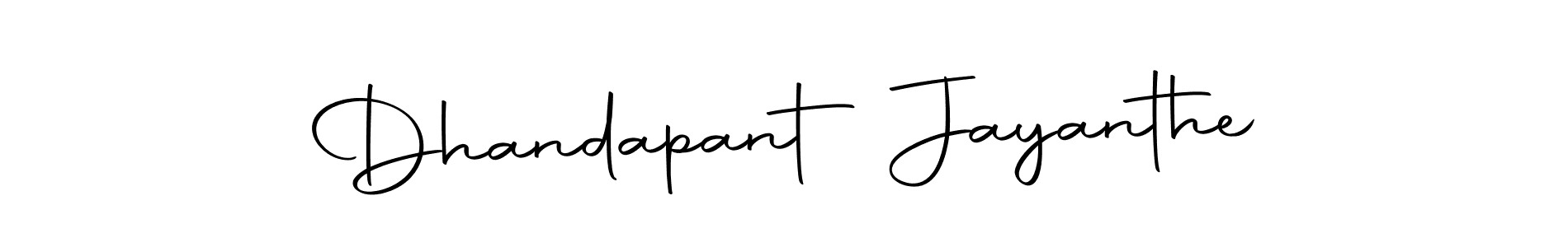Dhandapant Jayanthe stylish signature style. Best Handwritten Sign (Autography-DOLnW) for my name. Handwritten Signature Collection Ideas for my name Dhandapant Jayanthe. Dhandapant Jayanthe signature style 10 images and pictures png