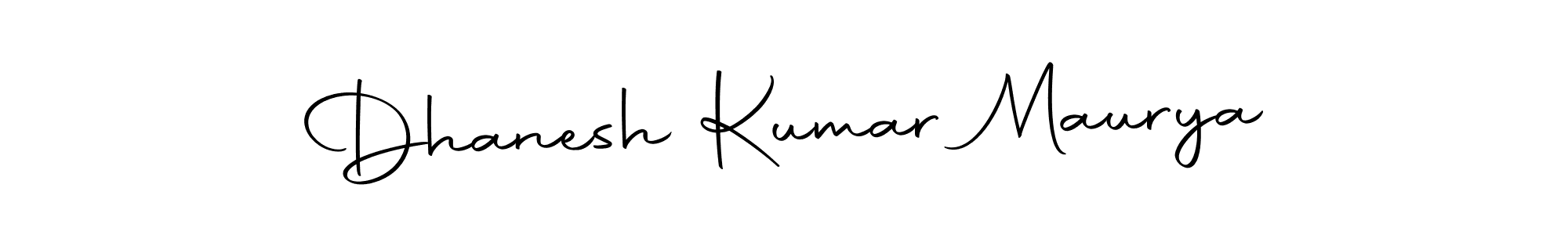 Also we have Dhanesh Kumar Maurya name is the best signature style. Create professional handwritten signature collection using Autography-DOLnW autograph style. Dhanesh Kumar Maurya signature style 10 images and pictures png