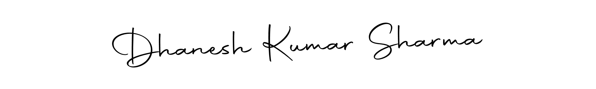 Design your own signature with our free online signature maker. With this signature software, you can create a handwritten (Autography-DOLnW) signature for name Dhanesh Kumar Sharma. Dhanesh Kumar Sharma signature style 10 images and pictures png