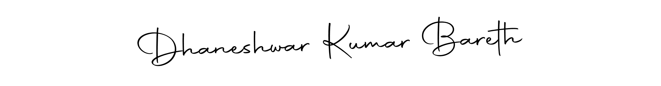 The best way (Autography-DOLnW) to make a short signature is to pick only two or three words in your name. The name Dhaneshwar Kumar Bareth include a total of six letters. For converting this name. Dhaneshwar Kumar Bareth signature style 10 images and pictures png