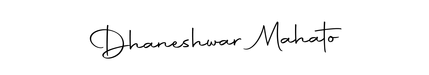 Similarly Autography-DOLnW is the best handwritten signature design. Signature creator online .You can use it as an online autograph creator for name Dhaneshwar Mahato. Dhaneshwar Mahato signature style 10 images and pictures png