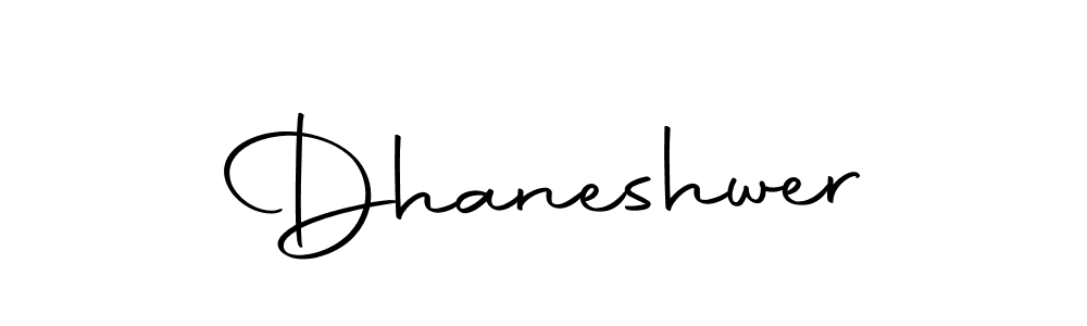 You can use this online signature creator to create a handwritten signature for the name Dhaneshwer. This is the best online autograph maker. Dhaneshwer signature style 10 images and pictures png