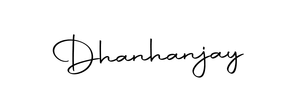 Create a beautiful signature design for name Dhanhanjay. With this signature (Autography-DOLnW) fonts, you can make a handwritten signature for free. Dhanhanjay signature style 10 images and pictures png