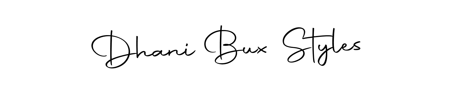 How to make Dhani Bux Styles signature? Autography-DOLnW is a professional autograph style. Create handwritten signature for Dhani Bux Styles name. Dhani Bux Styles signature style 10 images and pictures png