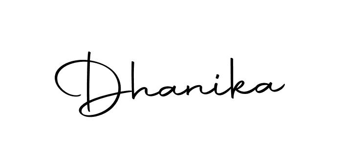 You should practise on your own different ways (Autography-DOLnW) to write your name (Dhanika) in signature. don't let someone else do it for you. Dhanika signature style 10 images and pictures png