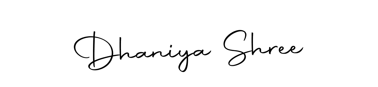 This is the best signature style for the Dhaniya Shree name. Also you like these signature font (Autography-DOLnW). Mix name signature. Dhaniya Shree signature style 10 images and pictures png