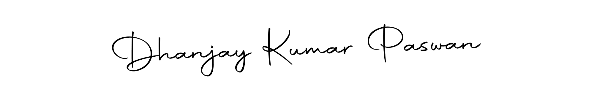 Design your own signature with our free online signature maker. With this signature software, you can create a handwritten (Autography-DOLnW) signature for name Dhanjay Kumar Paswan. Dhanjay Kumar Paswan signature style 10 images and pictures png