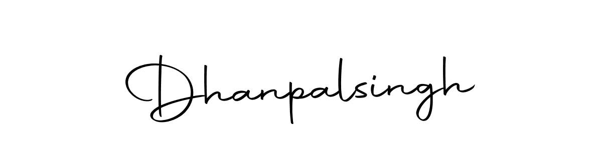 Use a signature maker to create a handwritten signature online. With this signature software, you can design (Autography-DOLnW) your own signature for name Dhanpalsingh. Dhanpalsingh signature style 10 images and pictures png