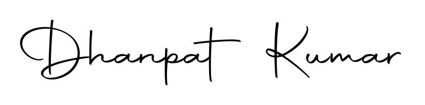 It looks like you need a new signature style for name Dhanpat Kumar. Design unique handwritten (Autography-DOLnW) signature with our free signature maker in just a few clicks. Dhanpat Kumar signature style 10 images and pictures png