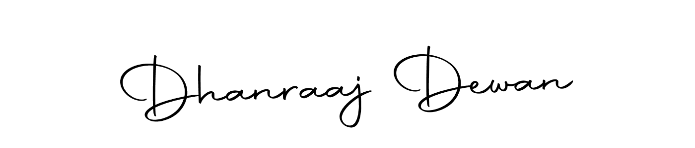 Make a beautiful signature design for name Dhanraaj Dewan. Use this online signature maker to create a handwritten signature for free. Dhanraaj Dewan signature style 10 images and pictures png