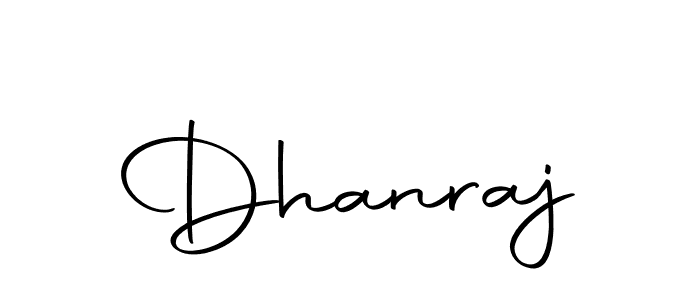 Use a signature maker to create a handwritten signature online. With this signature software, you can design (Autography-DOLnW) your own signature for name Dhanraj. Dhanraj signature style 10 images and pictures png