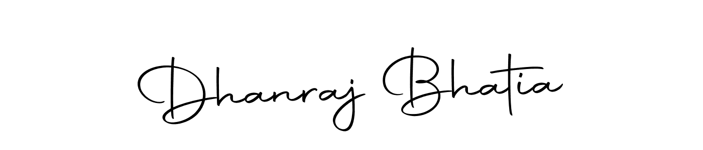 Autography-DOLnW is a professional signature style that is perfect for those who want to add a touch of class to their signature. It is also a great choice for those who want to make their signature more unique. Get Dhanraj Bhatia name to fancy signature for free. Dhanraj Bhatia signature style 10 images and pictures png