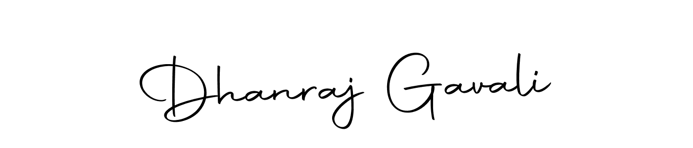 Make a beautiful signature design for name Dhanraj Gavali. With this signature (Autography-DOLnW) style, you can create a handwritten signature for free. Dhanraj Gavali signature style 10 images and pictures png