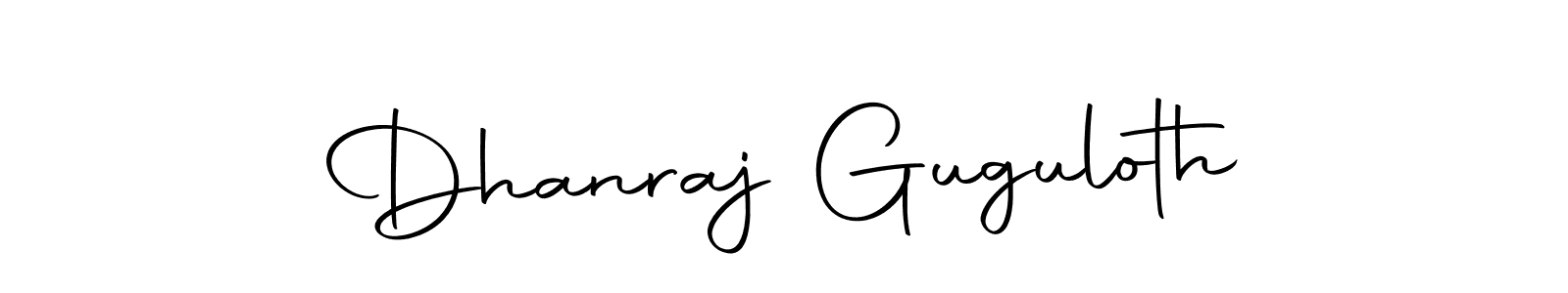 Make a beautiful signature design for name Dhanraj Guguloth. With this signature (Autography-DOLnW) style, you can create a handwritten signature for free. Dhanraj Guguloth signature style 10 images and pictures png