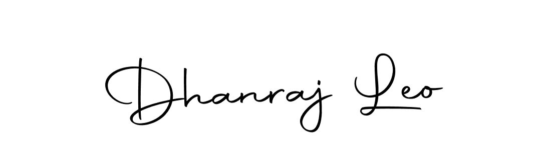 Create a beautiful signature design for name Dhanraj Leo. With this signature (Autography-DOLnW) fonts, you can make a handwritten signature for free. Dhanraj Leo signature style 10 images and pictures png