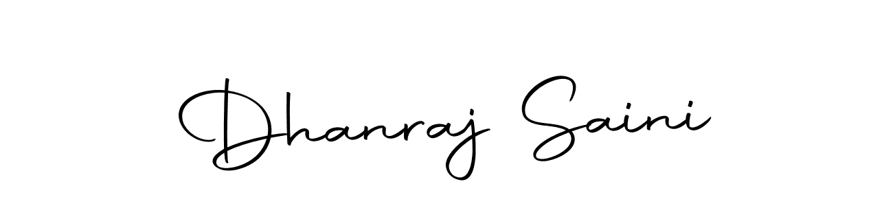 How to make Dhanraj Saini signature? Autography-DOLnW is a professional autograph style. Create handwritten signature for Dhanraj Saini name. Dhanraj Saini signature style 10 images and pictures png