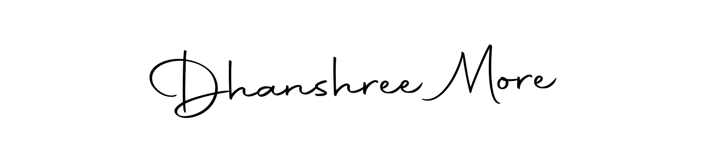 This is the best signature style for the Dhanshree More name. Also you like these signature font (Autography-DOLnW). Mix name signature. Dhanshree More signature style 10 images and pictures png
