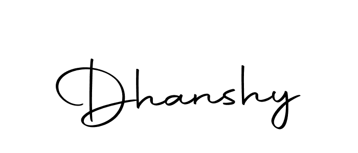 How to make Dhanshy name signature. Use Autography-DOLnW style for creating short signs online. This is the latest handwritten sign. Dhanshy signature style 10 images and pictures png