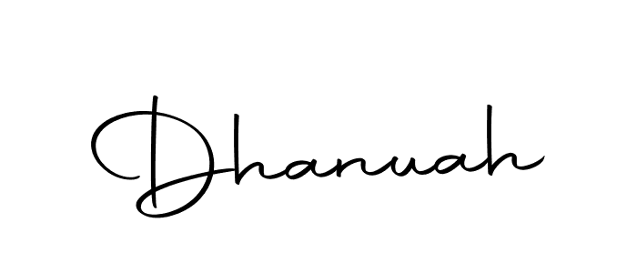 Here are the top 10 professional signature styles for the name Dhanuah. These are the best autograph styles you can use for your name. Dhanuah signature style 10 images and pictures png