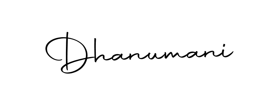 Make a beautiful signature design for name Dhanumani. Use this online signature maker to create a handwritten signature for free. Dhanumani signature style 10 images and pictures png