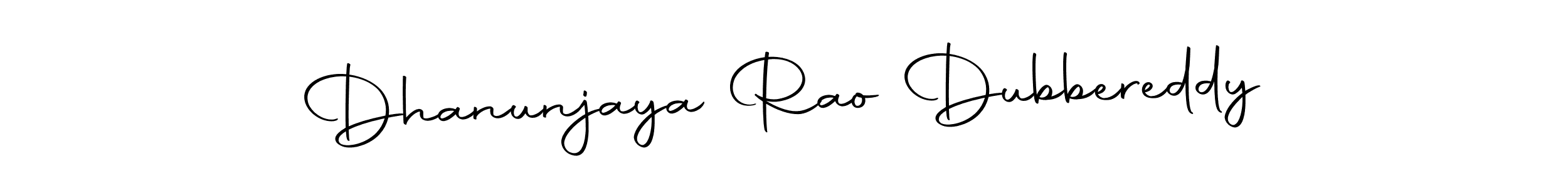 You should practise on your own different ways (Autography-DOLnW) to write your name (Dhanunjaya Rao Dubbereddy) in signature. don't let someone else do it for you. Dhanunjaya Rao Dubbereddy signature style 10 images and pictures png