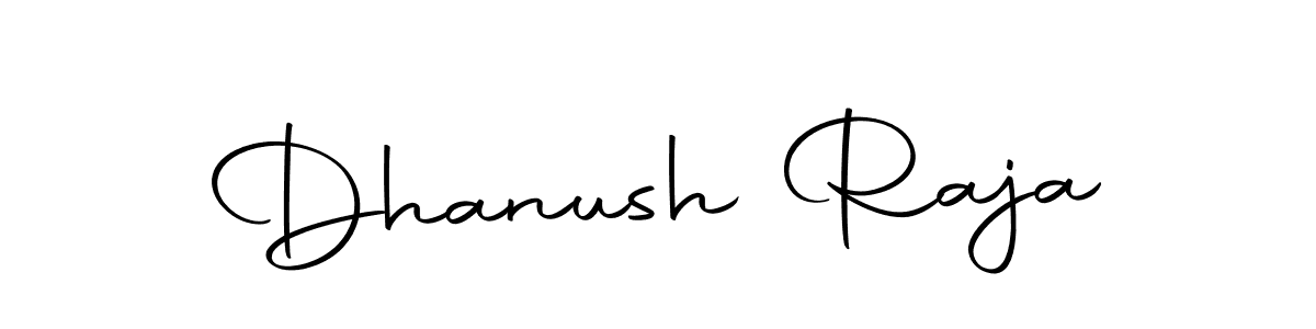 Design your own signature with our free online signature maker. With this signature software, you can create a handwritten (Autography-DOLnW) signature for name Dhanush Raja. Dhanush Raja signature style 10 images and pictures png