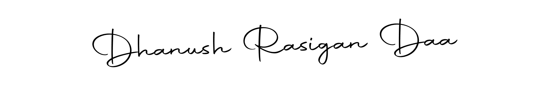 Make a beautiful signature design for name Dhanush Rasigan Daa. With this signature (Autography-DOLnW) style, you can create a handwritten signature for free. Dhanush Rasigan Daa signature style 10 images and pictures png