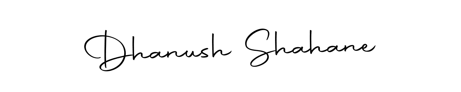 Make a beautiful signature design for name Dhanush Shahane. Use this online signature maker to create a handwritten signature for free. Dhanush Shahane signature style 10 images and pictures png