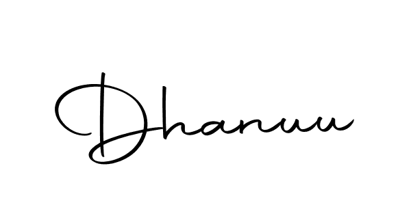 if you are searching for the best signature style for your name Dhanuu. so please give up your signature search. here we have designed multiple signature styles  using Autography-DOLnW. Dhanuu signature style 10 images and pictures png