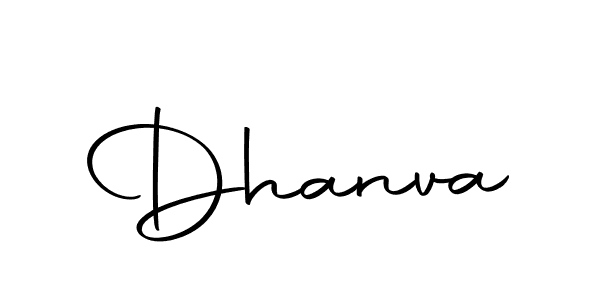 Also we have Dhanva name is the best signature style. Create professional handwritten signature collection using Autography-DOLnW autograph style. Dhanva signature style 10 images and pictures png