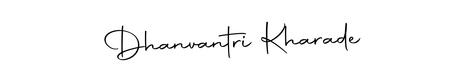 This is the best signature style for the Dhanvantri Kharade name. Also you like these signature font (Autography-DOLnW). Mix name signature. Dhanvantri Kharade signature style 10 images and pictures png