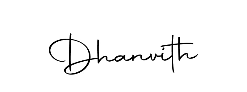 if you are searching for the best signature style for your name Dhanvith. so please give up your signature search. here we have designed multiple signature styles  using Autography-DOLnW. Dhanvith signature style 10 images and pictures png